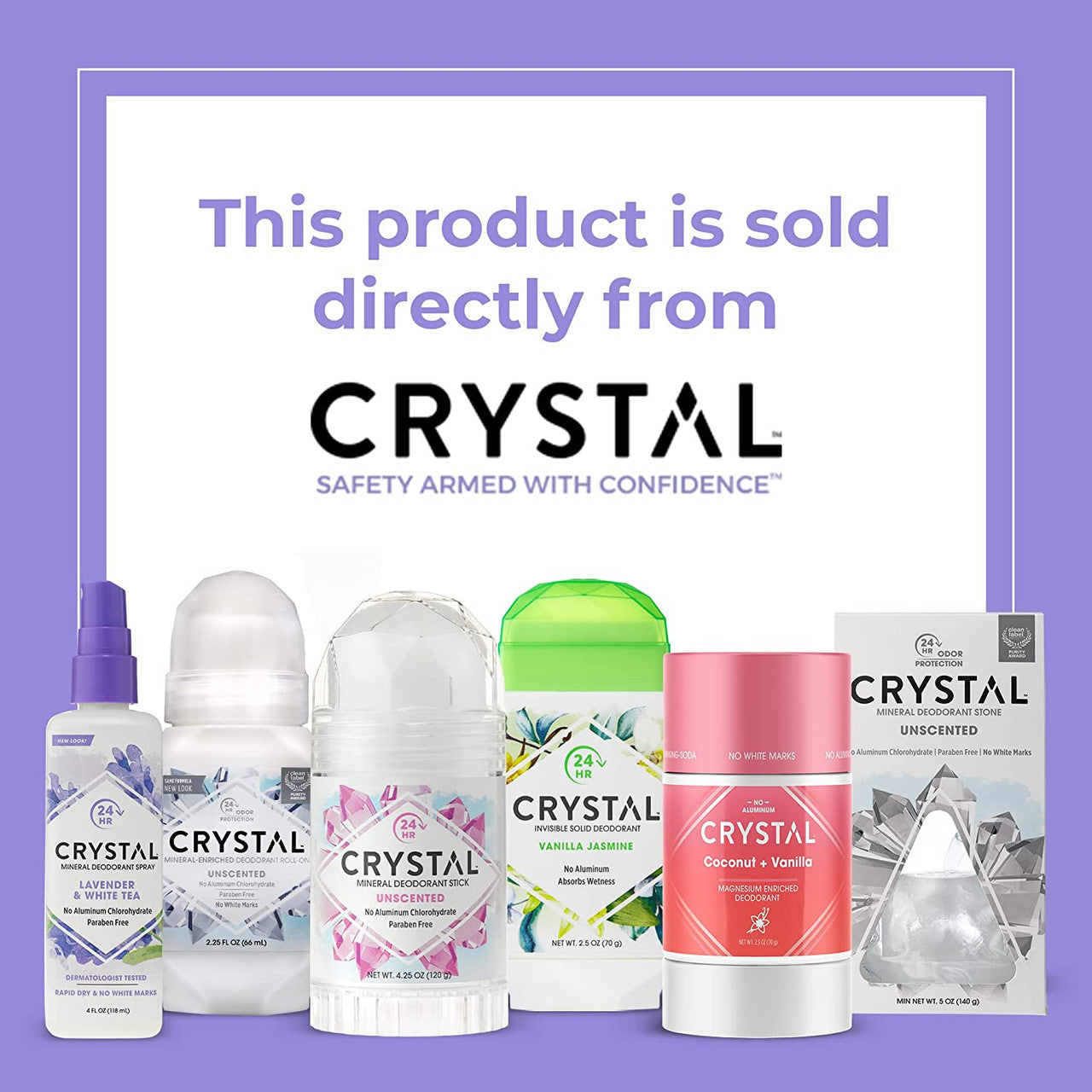 Crystal Deodorant Crystal Body Spray Deodorant (1x4 Oz)