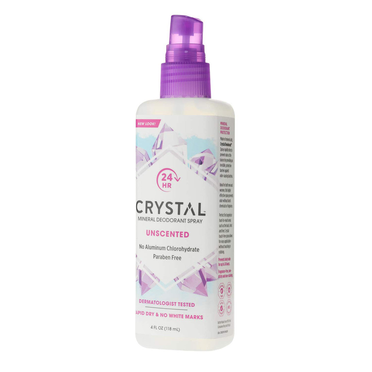 Crystal Deodorant Crystal Body Spray Deodorant (1x4 Oz)