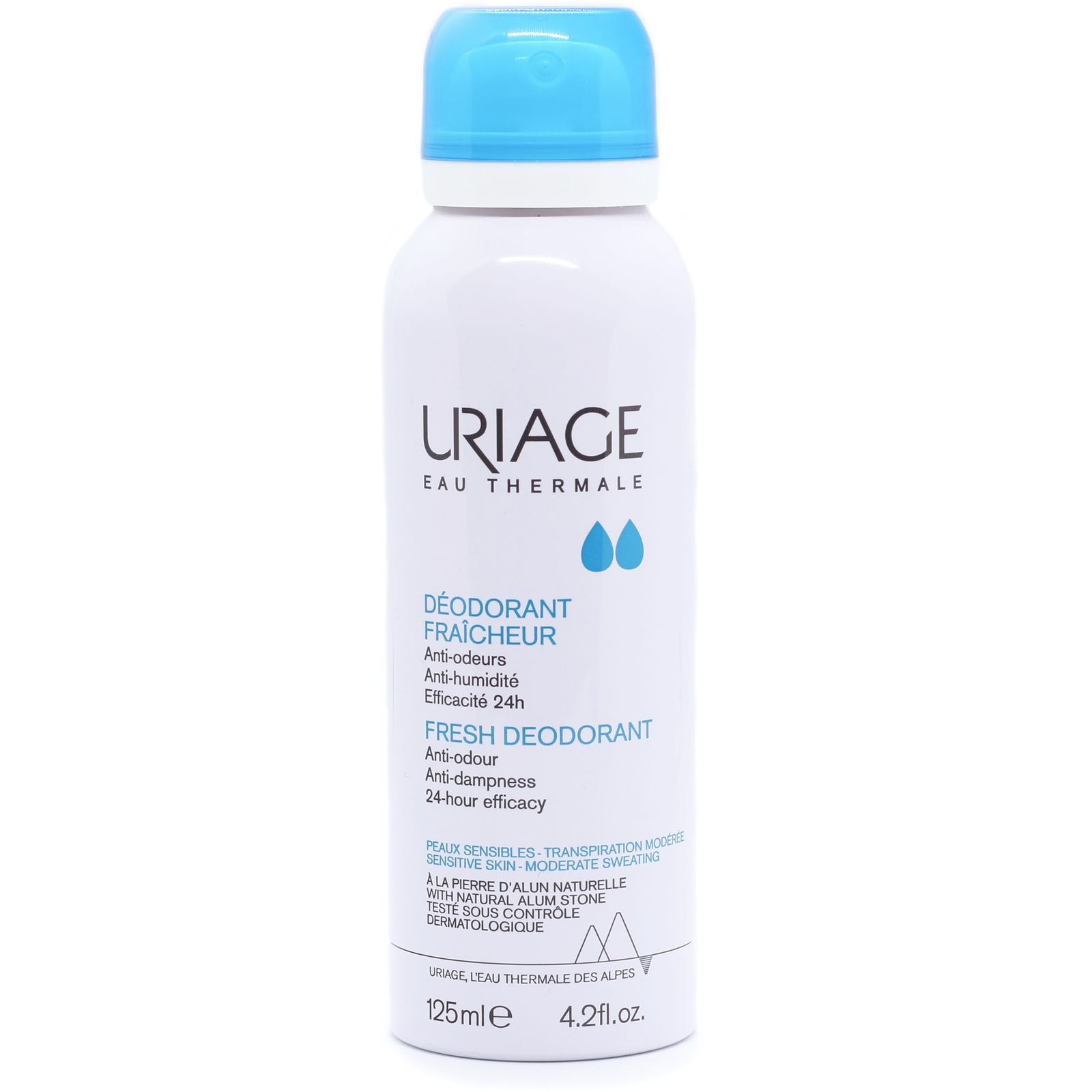 URIAGE_Fresh Deodorant Spray dezodoranty dla kobiet 125ml (3661434003110)