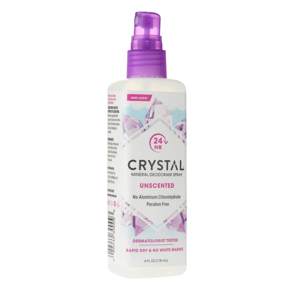 Crystal Deodorant Crystal Body Spray Deodorant (1x4 Oz)
