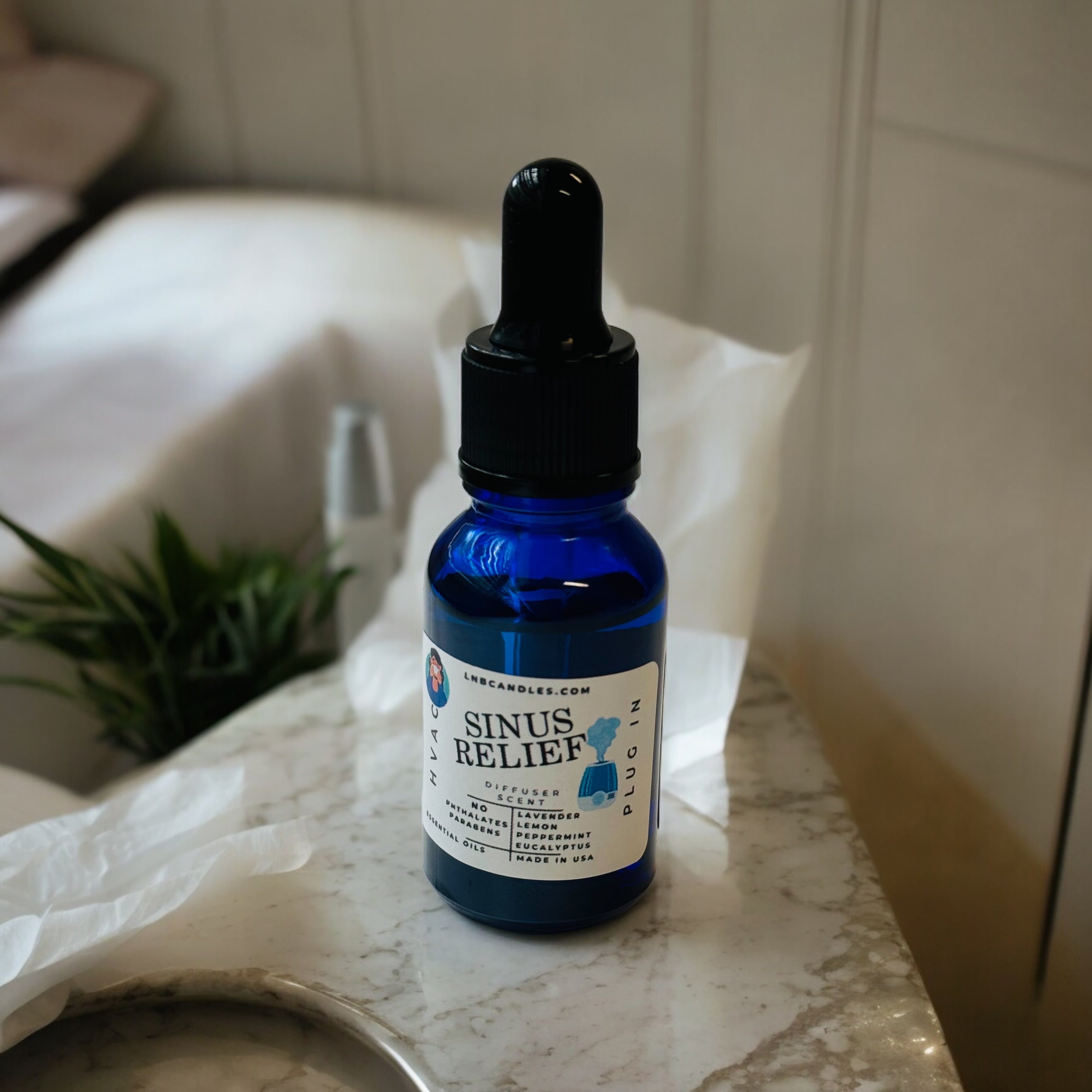 Sinus Relief Essential Oil Blend Breathe Easier
